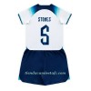 Conjunto (Camiseta+Pantalón Corto) Inglaterra John Stones 5 Primera Equipación Mundial 2022 - Niño